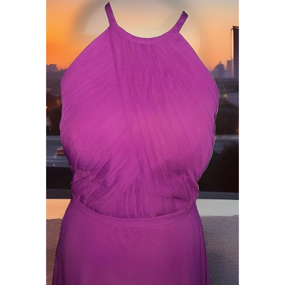 Unbranded Formal Bridal/Prom Floor Length Sleeveless Magneta 16 - Picture 4 of 11